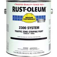 2300 System Traffic Zone Striping Paint, Yellow, 5 gal., Gallon Pryde Industrial Inc.