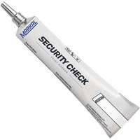 Security Check Paint Marker, 1.7 oz., Tube, White Pryde Industrial Inc.