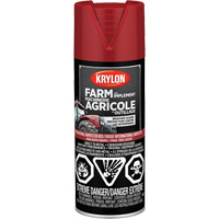 Farm & Implement Spray Paint, International Harvester Red, High-Gloss, 340 g, Aerosol Can Pryde Industrial Inc.
