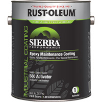 Sierra S60 Water-Based Epoxy Maintenance Coating Part 1 Activator, Gallon Pryde Industrial Inc.