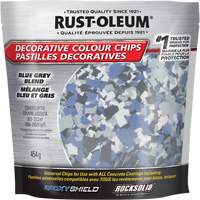 Decorative Colour Chips, 474 g, Bag, Blue Grey Blend Pryde Industrial Inc.