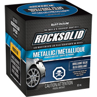 RockSolid&reg; Metallic Powder Additive, 60 mL, Bottle, Brilliant Blue Pryde Industrial Inc.