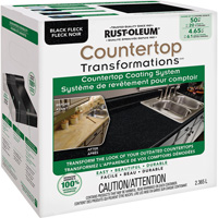Syst&egrave;me de rev&ecirc;tement mouchet&eacute; pour comptoir Countertop Transformations, 2,37 L, Trousse, Tache noire Pryde Industrial Inc.