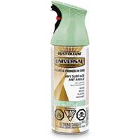 Universal&reg; Enamel Paint & Primer In One, Modern Mint Green, Gloss, Aerosol Can Pryde Industrial Inc.