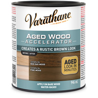 Varathane&reg; Aged Wood Accelerator, 946 ml, Rustic Brown Pryde Industrial Inc.