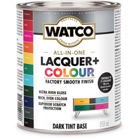 Watco&reg; All In One Lacquer + Colour Dark Tint Base, 946 ml, Dark Tint Base, High-Gloss Pryde Industrial Inc.