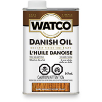 Huile danoise Watco, 947 ml, Noyer fonc&eacute;, Transparent Pryde Industrial Inc.