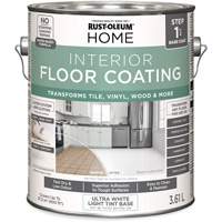 Couche de fond pour syst&egrave;me de rev&ecirc;tement de plancher int&eacute;rieur &agrave; la maison, 3,61 L, &agrave; l'eau, Tr&egrave;s mat, Base &agrave; teinter/Blanc Pryde Industrial Inc.