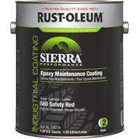Sierra Performance S60 Maintenance Coating Base Component, 1 gal., Water-Based, Gloss, Red Pryde Industrial Inc.