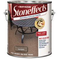 Stoneffects Decorative Concrete Coating, 3.78 L, Textured, Beige Pryde Industrial Inc.