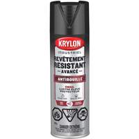 Tough Coat&reg; Advanced Paint with Rust Barrier Technology, Black, High-Gloss, 425 g, Aerosol Can Pryde Industrial Inc.