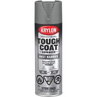 Tough Coat&reg; Advanced Paint with Rust Barrier Technology, Grey Primer, Ultra-Flat, 425 g, Aerosol Can Pryde Industrial Inc.