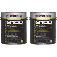 Ensemble de base et d'activateur pour mastic &eacute;poxy DTM du syst&egrave;me 9100, Aluminium, Gallon Pryde Industrial Inc.