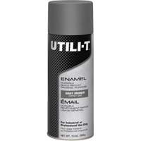 UTILI-T General Purpose Enamel Spray Paint, Grey Primer, 10 oz./283 g, Aerosol Can Pryde Industrial Inc.