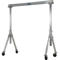 Grue mobile ajustable en aluminium, 10' lo, Capacit&eacute; 2000 lb (1 tonne) Pryde Industrial Inc.