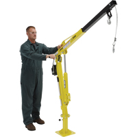 Grue &agrave; fl&egrave;che pour camion actionn&eacute;e par treuil, Capacit&eacute; de 500 lb (0,25 tonne), Limite de 102' Pryde Industrial Inc.