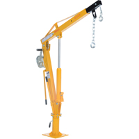 Grue &agrave; fl&egrave;che pour camion actionn&eacute;e par treuil, Capacit&eacute; de 1000 lb (0,5 tonne), Limite de 86-1/2" Pryde Industrial Inc.