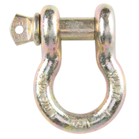 Manille d'ancrage &agrave; vis, 3/8", Cheville &agrave; vis, Chromat&eacute; jaune Pryde Industrial Inc.