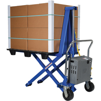 Electric Skid Lift, Steel, 2500 lbs. Capacity Pryde Industrial Inc.