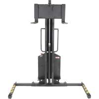 Gerbeur motoris&eacute; avec m&acirc;t &eacute;troit, Fonctionnement &eacute;lectrique, Capacit&eacute; 1000 lb, Lev&eacute;e max 63" Pryde Industrial Inc.