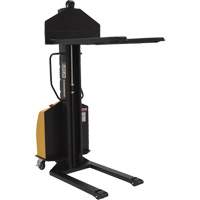 Gerbeur motoris&eacute; avec m&acirc;t &eacute;troit, Fonctionnement &eacute;lectrique, Capacit&eacute; 1000 lb, Lev&eacute;e max 63" Pryde Industrial Inc.