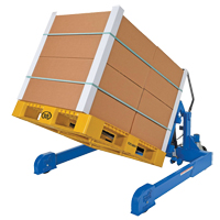 Basculeur ergonomique &agrave; chevauchement, Bascule 90°, Capacit&eacute;e 2000 lb, 72-13/16" lo x 57-1/4" la x 29-1/4" h Pryde Industrial Inc.