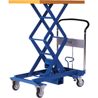 Dandy Lift Scissor Lift Table, 34-4/5" L x 23-3/5" W, Steel, 770 lbs. Capacity Pryde Industrial Inc.