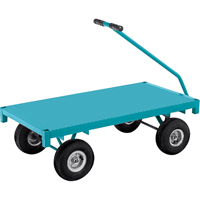 Chariots &agrave; plateforme - Chariots wagon ergonomiques &agrave; plateforme, 24" la x 48" la x Capacit&eacute; 1000 lb Pryde Industrial Inc.