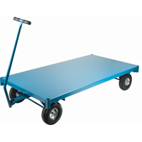 Chariots &agrave; plateforme - Chariots wagon ergonomiques &agrave; plateforme, 36" la x 72" la x Capacit&eacute; 1000 lb Pryde Industrial Inc.