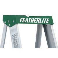 Commercial Duty Stepladders (2400 Series), 4', Aluminum, 225 lbs. Capacity, Type 2 Pryde Industrial Inc.