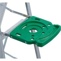 Commercial Duty Stepladders (2400 Series), 4', Aluminum, 225 lbs. Capacity, Type 2 Pryde Industrial Inc.