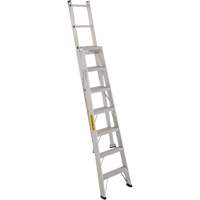 2700 Series Industrial Duty Multi-Way Ladders, 7', Aluminum, 250 lbs. Cap., ANSI 1, CSA 1 Pryde Industrial Inc.