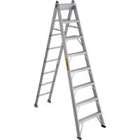2700 Series Industrial Duty Multi-Way Ladders, 8', Aluminum, 250 lbs. Cap., ANSI 1, CSA 1 Pryde Industrial Inc.
