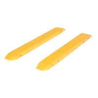 Fork Extensions, 48" L x 7-3/8" W, For Fork Width of 5" Pryde Industrial Inc.