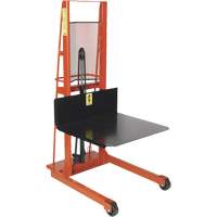 Gerbeur hydraulique &agrave; plateforme, M&eacute;canisme Pompe au pied, Capacit&eacute; de 1000 lb, Levage max de 60" Pryde Industrial Inc.