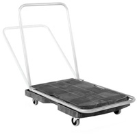 Utility Platform Truck, 30-1/2" L x 20-1/2" W, 250 lbs. Cap., Rubber Wheels Pryde Industrial Inc.