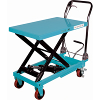 Heavy-Duty Hydraulic Scissor Lift Table, 32" L x 19-3/4" W, Steel, 660 lbs. Capacity Pryde Industrial Inc.