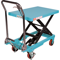 Heavy-Duty Hydraulic Scissor Lift Table, 32" L x 19-3/4" W, Steel, 660 lbs. Capacity Pryde Industrial Inc.