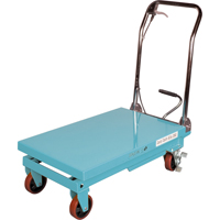Heavy-Duty Hydraulic Scissor Lift Table, 32" L x 19-3/4" W, Steel, 660 lbs. Capacity Pryde Industrial Inc.