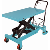 Heavy-Duty Hydraulic Scissor Lift Table, 40" L x 20-1/8" W, Steel, 2200 lbs. Capacity Pryde Industrial Inc.