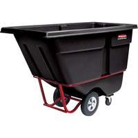 Tilt Truck, Polyethylene, 1/2 cu. yd., 850 lbs. Load Capacity Pryde Industrial Inc.