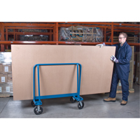 Chariots pour panneaux en placopl&acirc;tre, 44" x 24" x 44", Capacit&eacute; 2000 lb Pryde Industrial Inc.