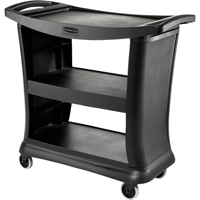 Chariot de service de direction, 3 tiers, 20" x 38" x 39", Capacit&eacute; 300 lb Pryde Industrial Inc.