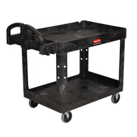 Chariot utilitaire robuste - 4520-88, 2 tiers, 25-1/4" x 39" x 44", Capacit&eacute; 500 lb Pryde Industrial Inc.