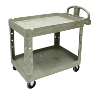 Chariot utilitaire robuste - 4520-88, 2 tiers, 25-1/4" x 39" x 44", Capacit&eacute; 500 lb Pryde Industrial Inc.