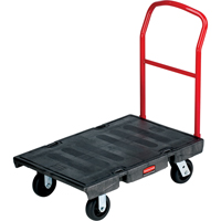 Heavy-Duty Platform Truck, 60" L x 30" W, 2500 lbs. Cap., Polyolefin Wheels Pryde Industrial Inc.