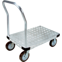 Chariots &agrave; plateforme en aluminium, 24" la x 36" lo, 4000 lb cap, Roues Polyur&eacute;thane Pryde Industrial Inc.