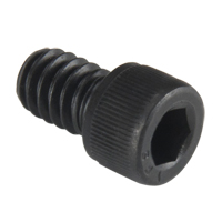 Socket Head Cap Screw, 1/4" Dia. x 3/8" L, Black Oxide Pryde Industrial Inc.