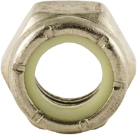 &eacute;crou auto-frein&eacute; en nylon, 3/8" dia, Acier inoxydable, Cors&eacute; Pryde Industrial Inc.