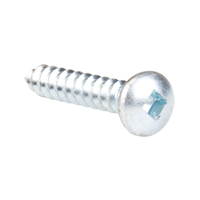 Tapping Screw Pan Head, #12 x 1-1/4" L, Zinc Plated Pryde Industrial Inc.